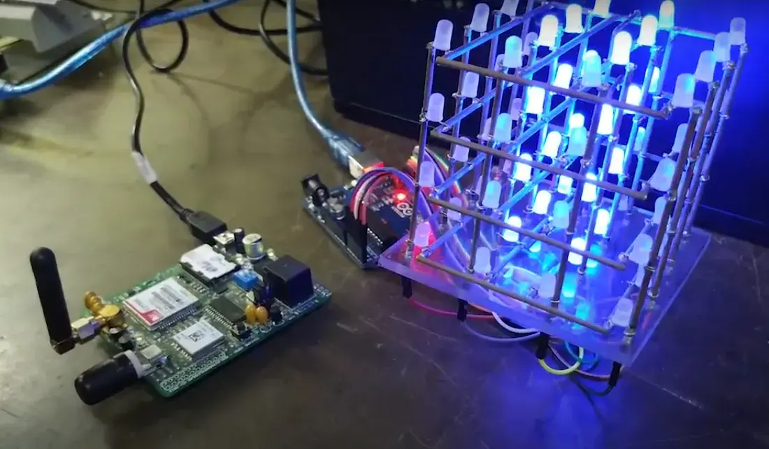 Trabajo realizado por los estudiantes de electrónica